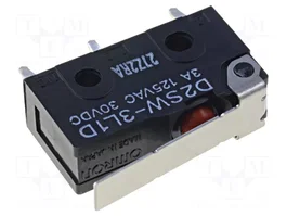 Aratas (Formerly Omron Components) Microcommutateur SNAP ACTION SPDT avec levier