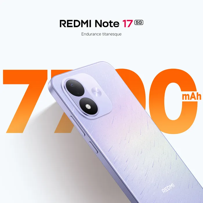 Xiaomi Redmi Note 17 5G Noir 128Go 6Go RAM