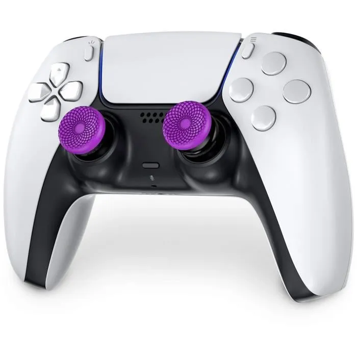 SteelSeries KontrolFreek Frenzy Edition Pack de 2 Thumbsticks pour Manettes PS4 et PS5 - Violet