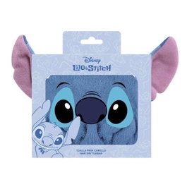 Cerdá Serviette Pour Cheveux Stitch Bleu