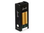 Acorde Lot de 6 cierges dorés 15 cm 6 heures de combustion - Bougies cire parfumée pour ambiance chaleureuse (Set de 12)