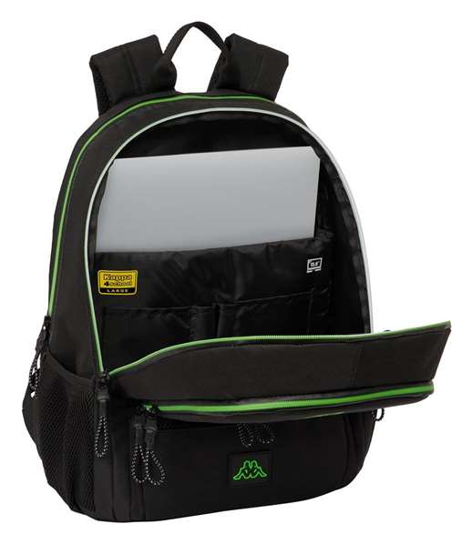 Kappa Sac à dos de padel "Black" 30x42x17 cm Kappa Sac à dos de padel "Black" 30x42x17 cm