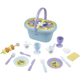 Smoby Panier Pique-Nique Stitch - Jeu D'imitation avec 19 Accessoires (Tasses, Assiettes) - Pour Enfants dès 3 Ans - Fabriqué en France
