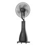 Edm Ventilateur brumisateur rechargeable 70 W, Ø41 x 128 cm
