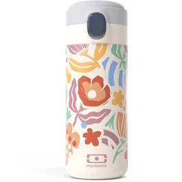 Monbento MB Pop Paper Cut - Gourde isotherme à bec verseur Multicolore