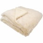 Domiva Couverture doublée ultra douce Crème 75 x 100 cm