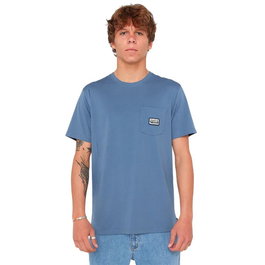 T-shirt à manches courtes homme Rip Curl Sportline Badge Ss Tee Indigo 7-8 ans