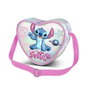 Karactermania Lilo & Stitch Casual Heart Sac à bandoulière Cosmic Argenté