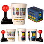 PUCKATOR Tasse à anse 3D Joystick Arcade Game Over - Taille 11x14,5x8,5 cm