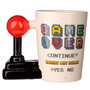 PUCKATOR Tasse à anse 3D Joystick Arcade Game Over - Taille 11x14,5x8,5 cm
