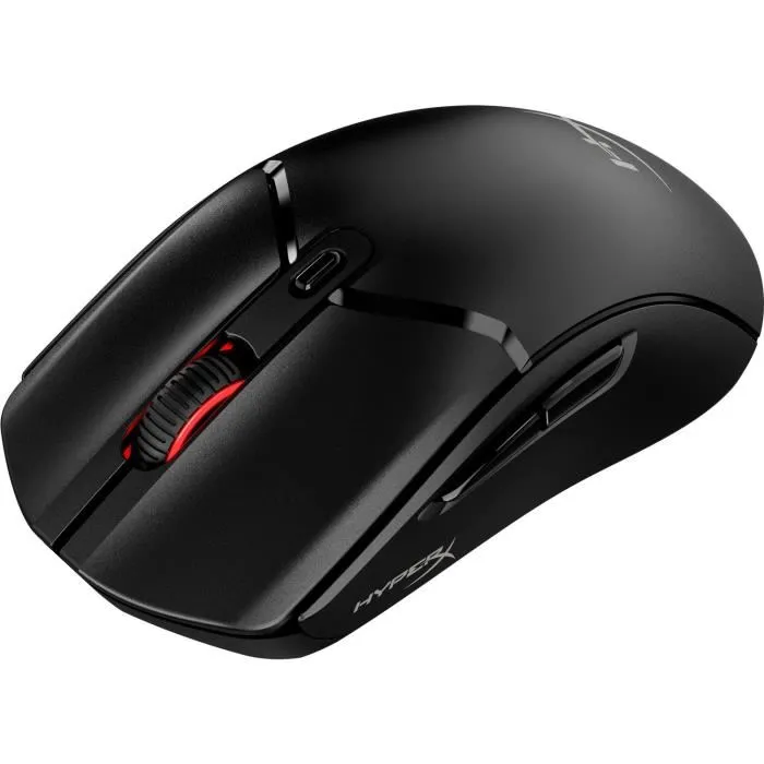 HyperX Pulsefire Haste 2 Core - Souris Gaming Sans Fil pour PC, Capteur Optique, Connexion 2,4 GHz, 69 g, Noir