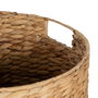 BigBuy Home Panier Noir Beige Fibre naturelle