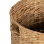 BigBuy Home Panier Noir Beige Fibre naturelle