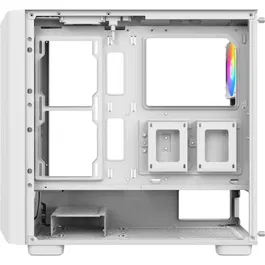 Xigmatek Y Pro Arctic Blanc - Boîtier PC Gaming Moyen Tour - Format E-ATX - 4 Ventilateurs 120mm A-RGB - Façade Mesh - Verre Trempé - USB 3.0