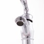 Robinet de lavabo classique à levier unique, laiton/zinc chromé, eau chaude-froide