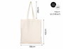 Innspiro Lot de 50 sacs en coton écologique avec anses de 60 cm