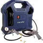 Mecafer 425792 - Compresseur d'air sans cuve, 1.5 HP, 8 bars, bleu, compact et léger pour bricolage
