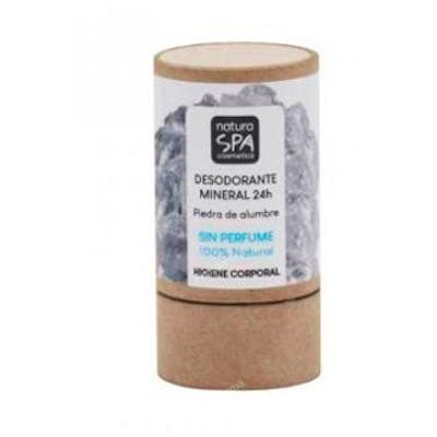 Naturaspa Desodorante Piedra De Alumbre - Déodorant en pierre d'alun 100% naturel, protection 24h, vegan, sans parfum ni plastique Naturaspa Desodorante Piedra De Alumbre - Déodorant en pierre d'alun 100% naturel, protection 24h, vegan, sans parfum ni plastique