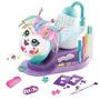 Canal Toys Salon de coiffure Hair'iffic Airbrush Plush, Jouet peluche à coiffer avec spray et pochoirs, Jeu créatif pour enfant dès 6 ans - AIR 044