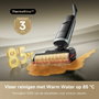 Dreame H15 Pro Heat Noir, Aspirateur Laveur à Eau Chaude 85 °C et 22 kPa