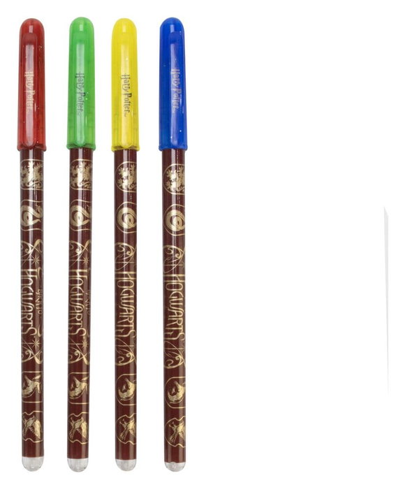 Thumbs Up Harry Potter pack de 4 stylos gel Magical Locations Thumbs Up Harry Potter pack de 4 stylos gel Magical Locations