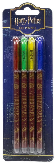 Thumbs Up Harry Potter pack de 4 stylos gel Magical Locations Thumbs Up Harry Potter pack de 4 stylos gel Magical Locations