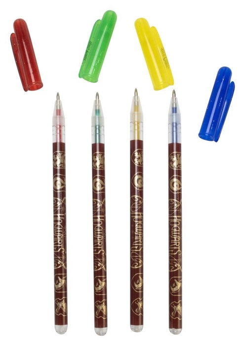 Thumbs Up Harry Potter pack de 4 stylos gel Magical Locations Thumbs Up Harry Potter pack de 4 stylos gel Magical Locations