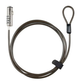 TooQ Câble de sécurité TQCLKC0035-G 1,5 m avec combinaison
