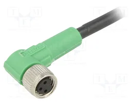 PHOENIX CONTACT SAC-3P-1,5-PUR/M8FR Câble pour capteurs M8 femelle angulaire 1,5m