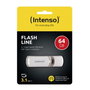 Intenso Flash Line 64 Go USB 3.1 Type-C Blanc