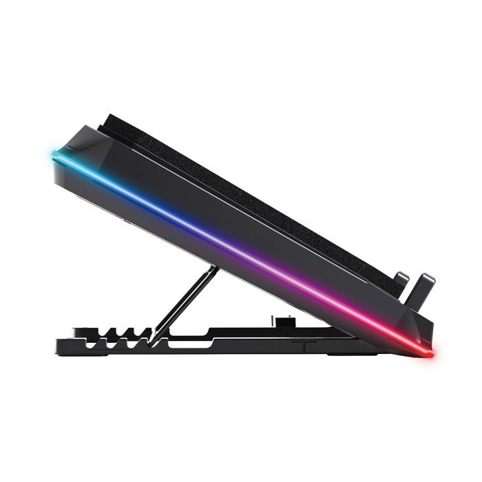 Conceptronic THYIA03B Gaming Notebook Cooler avec Hub USB