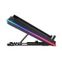 Conceptronic THYIA03B Gaming Notebook Cooler avec Hub USB