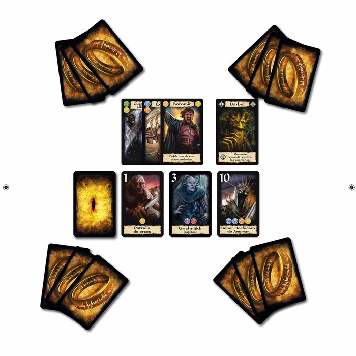 Devir Jeu de Cartes Le Seigneur des Anneaux Bataille pour la Terre Médiane, Compétitif, 2-4 Joueurs, 8 Ans+, 30 Minutes Devir Jeu de Cartes Le Seigneur des Anneaux Bataille pour la Terre Médiane, Compétitif, 2-4 Joueurs, 8 Ans+, 30 Minutes