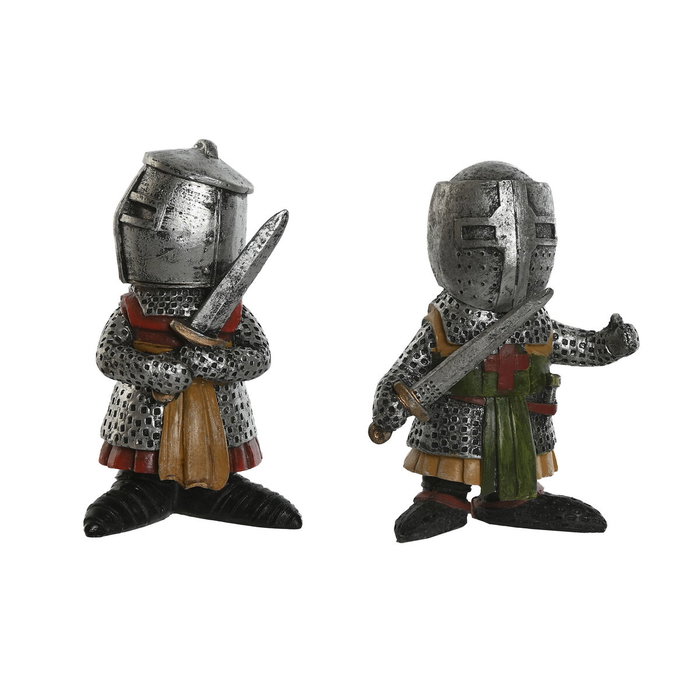 Home ESPRIT Figurine Décorative Gris (2 Unités) Home ESPRIT Figurine Décorative Gris (2 Unités)