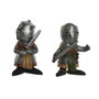 Home ESPRIT Figurine Décorative Gris (2 Unités)