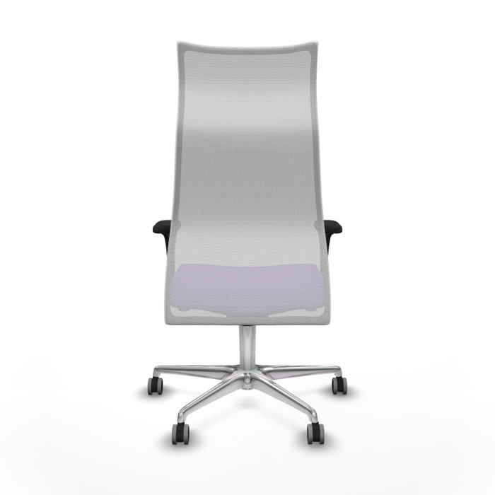 Piqueras y Crespo Chaise de Bureau Albacete Lila et Blanc