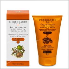 L´ERBOLARIO SOLAR lait carotte et jojoba SPF10