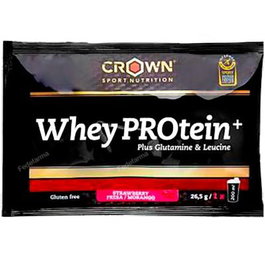 CROWN SPORT NUTRITION Whey Protein + Monodosis Fraise