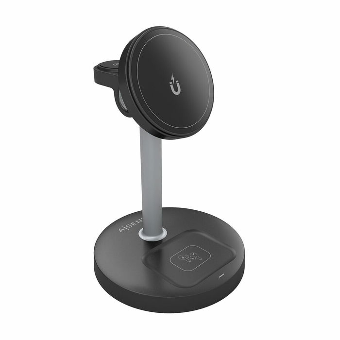 Chargeur sans fil Aisens USB-C 3IN1 15WACCS Noir 15 W 50 W