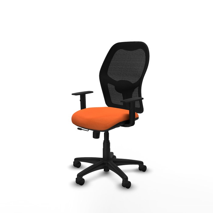 PIQUERAS Y CRESPO Chaise Alocén Synchrone Orange et Noir PIQUERAS Y CRESPO Chaise Alocén Synchrone Orange et Noir