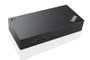Lenovo Station d'accueil ThinkPad USB-C - 2 x DisplayPort, 2 x USB 2.0, 3 x USB 3.0, VGA, RJ-45, alimentation 90W, 4K 30Hz, pour entreprises