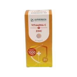 LA PIRENAICA Vitamine C + Zinc 60 comprimés
