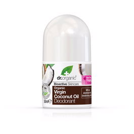 Dr. Organic Déodorant Bioactive Huile de Coco Vierge Bio Roll-on Unisexe 50 ml