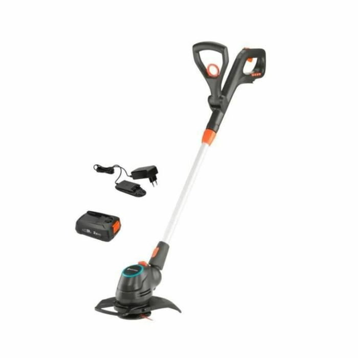 Gardena P4A ComfortCut 23/18V - Coupe-bordure sur batterie 18V avec manche télescopique et largeur de coupe 23 cm