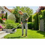 Gardena P4A ComfortCut 23/18V - Coupe-bordure sur batterie 18V avec manche télescopique et largeur de coupe 23 cm