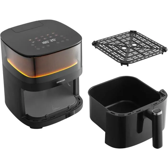Sencor SFR 5050BK - Friteuse à air chaud 5 L - Noir Sencor SFR 5050BK - Friteuse à air chaud 5 L - Noir