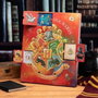 Paladone - Calendrier de l'Avent 2022 Harry Potter Hogwarts avec articles de papeterie et accessoires