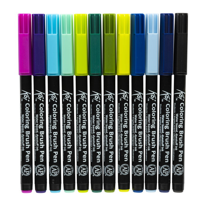 Sakura Koi Coloring Brush Pen set, 24 couleurs