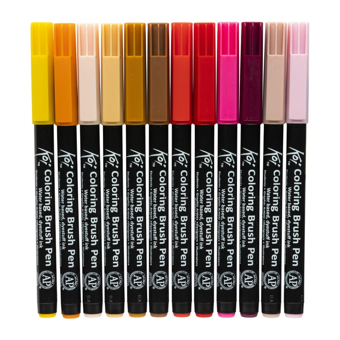 Sakura Koi Coloring Brush Pen set, 24 couleurs