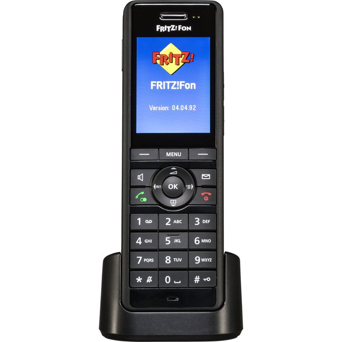 Fritz! Telephone receiver X6 Noir 6,1 cm (2,4 pouces)